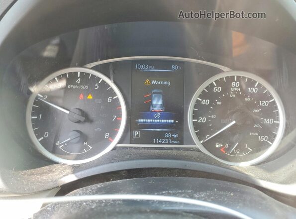 3N1AB7AP5GY326303 2016 NISSAN SENTRA Blue Սարքավորումների վահանակի տեսք