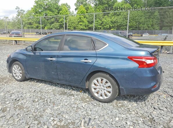 3N1AB7AP5GY326303 2016 NISSAN SENTRA Blue Հետևի ձախ