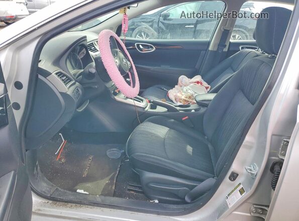 3N1AB7AP5HL643786 2017 NISSAN SENTRA Silver Vista interior delantera