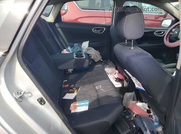 3N1AB7AP5HL643786 2017 NISSAN SENTRA Silver Vista de los asientos traseros