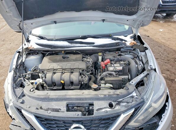3N1AB7AP5HL643786 2017 NISSAN SENTRA Silver Vista interior trasera