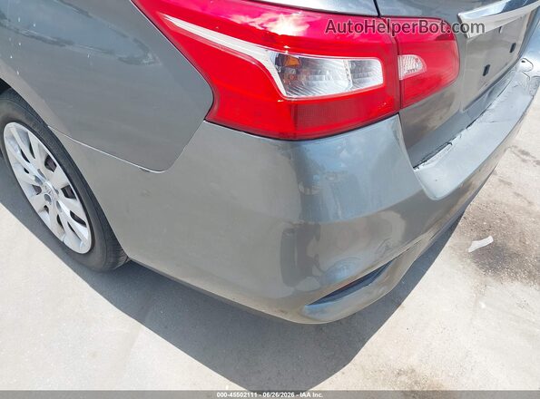 3N1AB7AP5HL653573 2017 NISSAN SENTRA Серый Вид щитка приборов