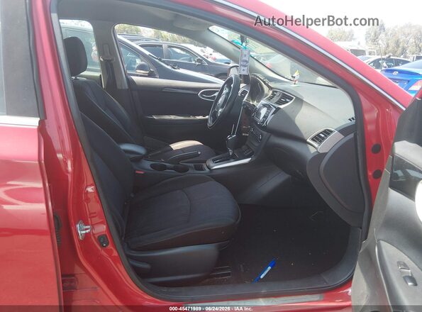 3N1AB7AP5HL686024 2017 NISSAN SENTRA Red Սալոնի դիմացի տեսք