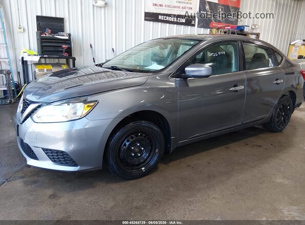 3N1AB7AP5HL718499 2017 NISSAN SENTRA Gray 