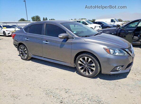 3N1AB7AP5HY204560 2017 NISSAN SENTRA Gray Передня права чверть