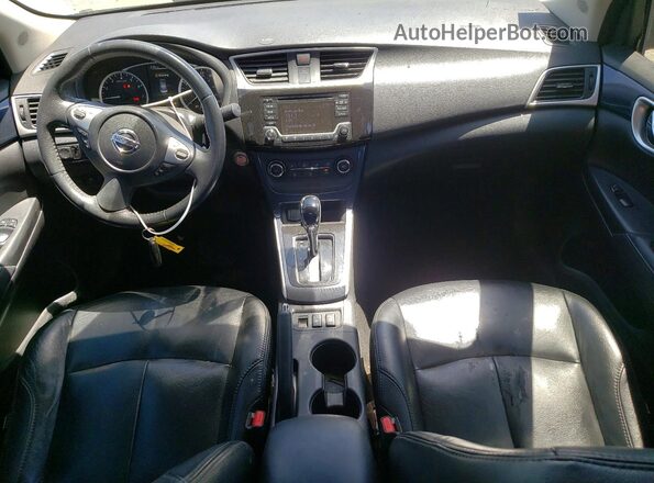 3N1AB7AP5HY204560 2017 NISSAN SENTRA Gray Вид панелі приладів