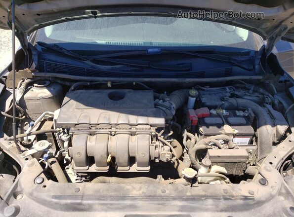 3N1AB7AP5HY204560 2017 NISSAN SENTRA Gray Вид задньої частини салону