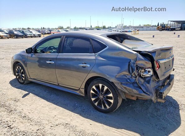 3N1AB7AP5HY204560 2017 NISSAN SENTRA Gray Задня ліва чверть