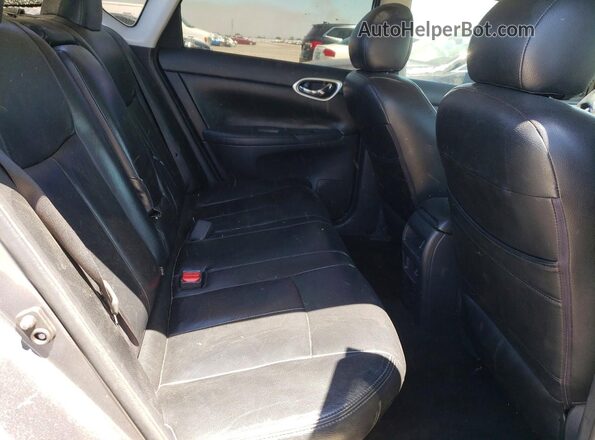 3N1AB7AP5HY204560 2017 NISSAN SENTRA Gray Вид задніх сидінь