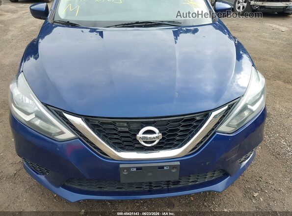 3N1AB7AP5HY231418 2017 NISSAN SENTRA Blue წინა ხედი