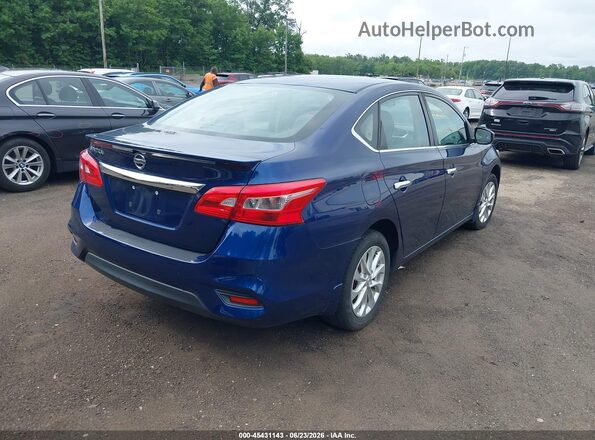 3N1AB7AP5HY231418 2017 NISSAN SENTRA Blue უკანა მარჯვენა