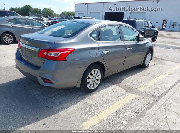 3N1AB7AP5HY232083 2017 NISSAN SENTRA Gray Tył prawy