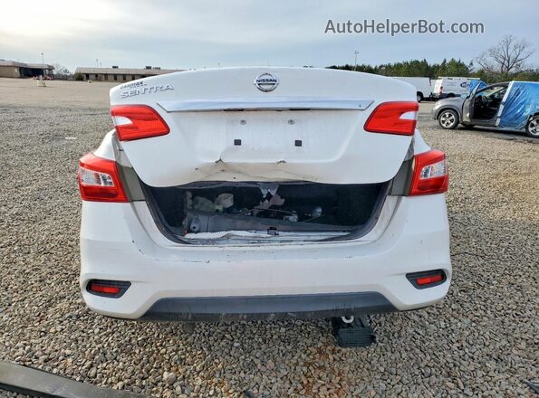 3N1AB7AP5HY247232 2017 NISSAN SENTRA White უკანა ხედი