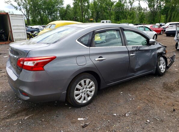 3N1AB7AP5HY254603 2017 NISSAN SENTRA Серый 