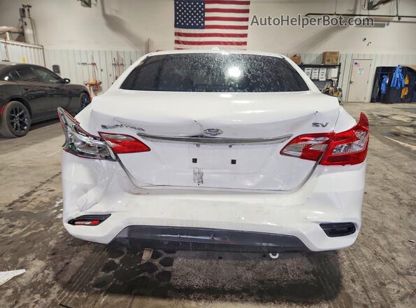 3N1AB7AP5HY266816 2017 NISSAN SENTRA White Вид ззаду