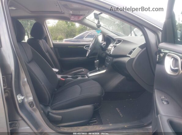 3N1AB7AP5HY294227 2017 NISSAN SENTRA Gray წინა სალონის ხედი