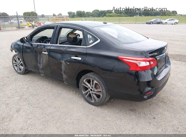 3N1AB7AP5HY317649 2017 NISSAN SENTRA Black უკანა მარცხენა
