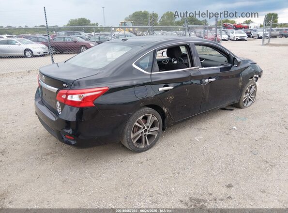 3N1AB7AP5HY317649 2017 NISSAN SENTRA Black უკანა მარჯვენა