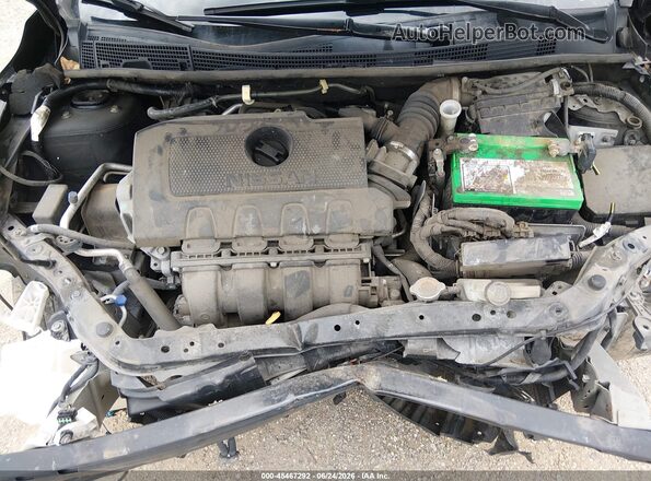 3N1AB7AP5HY317649 2017 NISSAN SENTRA Black უკანა ხედი