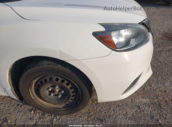 3N1AB7AP5HY323984 2017 NISSAN SENTRA Белый Панорамный вид салона 360°