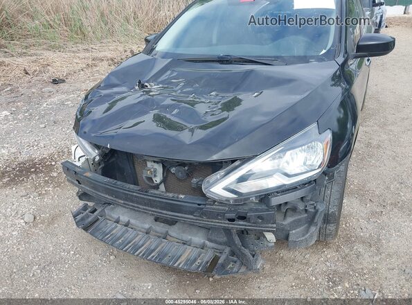 3N1AB7AP5HY342275 2017 NISSAN SENTRA Black Դիմացի տեսք