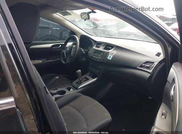 3N1AB7AP5HY342275 2017 NISSAN SENTRA Black Սալոնի դիմացի տեսք