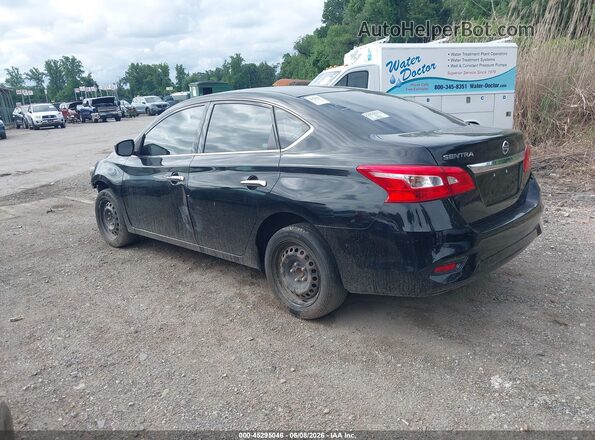 3N1AB7AP5HY342275 2017 NISSAN SENTRA Black Հետևի ձախ