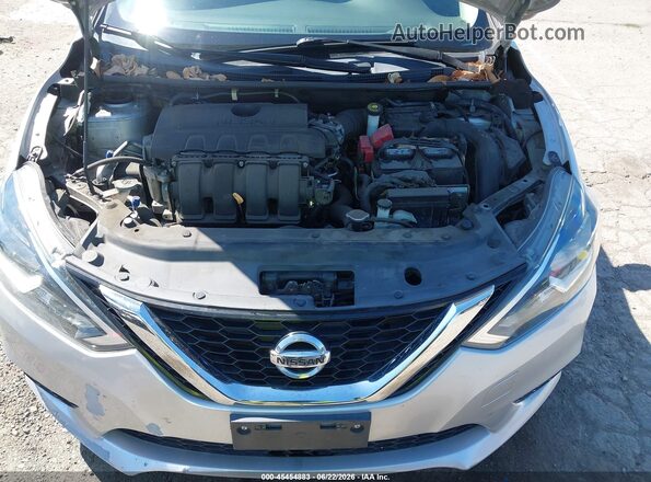 3N1AB7AP5HY348660 2017 NISSAN SENTRA Серебряный Вид сзади