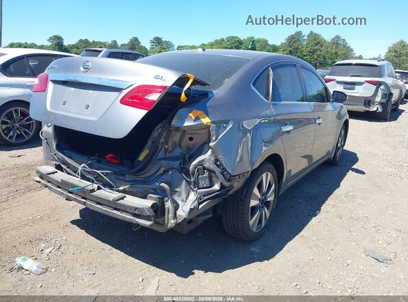3N1AB7AP5HY349534 2017 NISSAN SENTRA Серый Задняя правая четверть