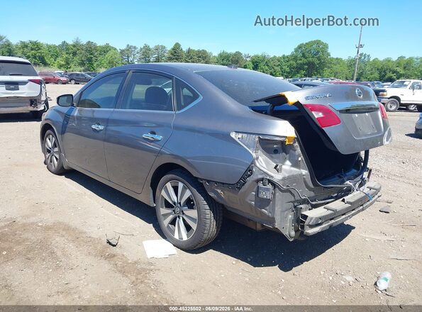 3N1AB7AP5HY349534 2017 NISSAN SENTRA Серый Задняя левая четверть