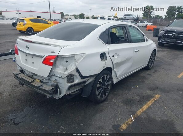 3N1AB7AP5HY356922 2017 NISSAN SENTRA Белый Задняя правая четверть