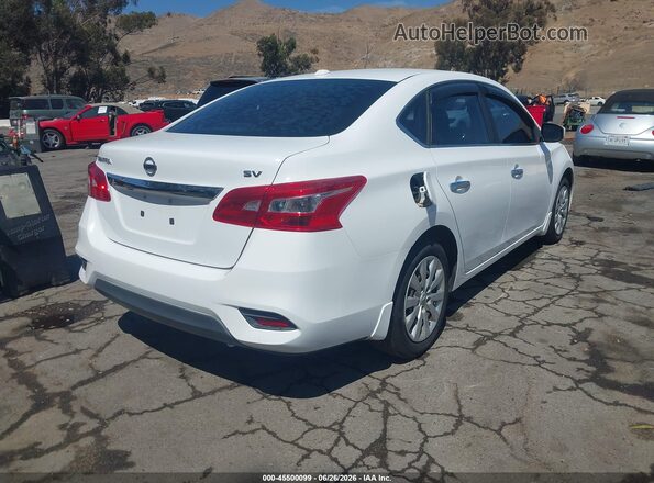3N1AB7AP5HY376703 2017 NISSAN SENTRA White Tył prawy