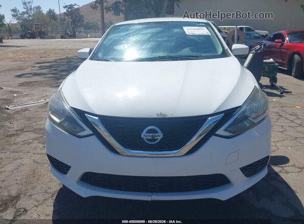 3N1AB7AP5HY376703 2017 NISSAN SENTRA White Widok z przodu