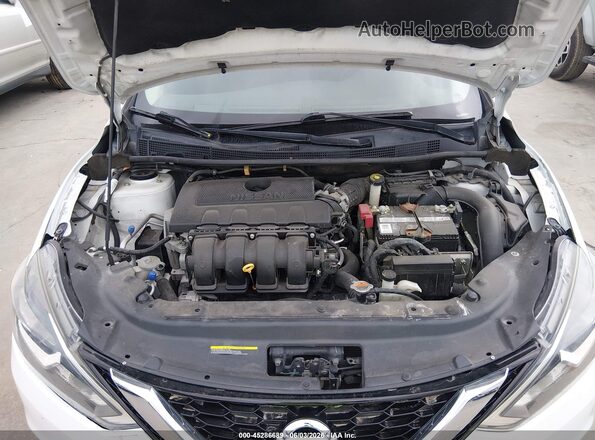 3N1AB7AP5HY377348 2017 NISSAN SENTRA White Widok z tyłu