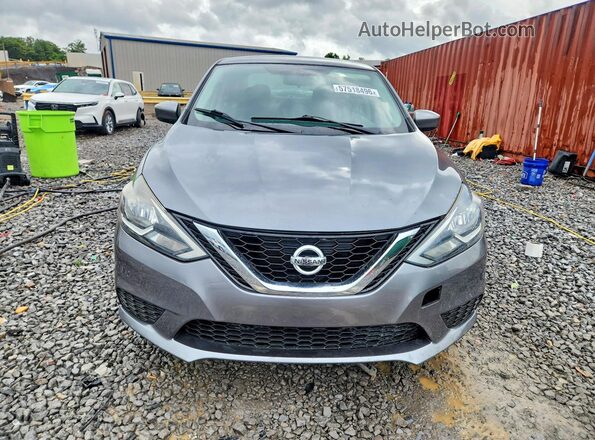 3N1AB7AP5HY403690 2017 NISSAN SENTRA Gray Widok z przodu