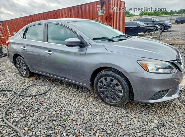 3N1AB7AP5HY403690 2017 NISSAN SENTRA Gray Przód prawy