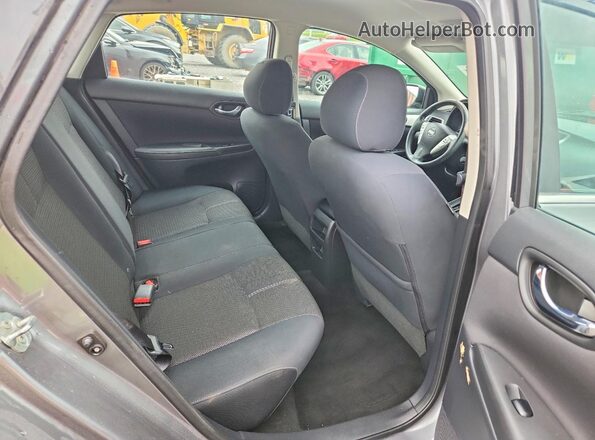 3N1AB7AP5HY403690 2017 NISSAN SENTRA Gray Widok tylnych siedzeń