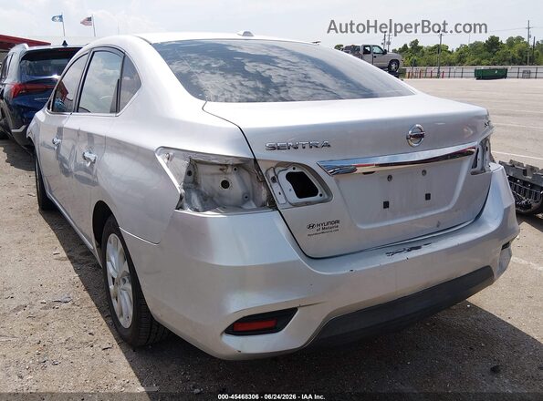 3N1AB7AP5JL634477 2018 NISSAN SENTRA Silver Հետևի ձախ