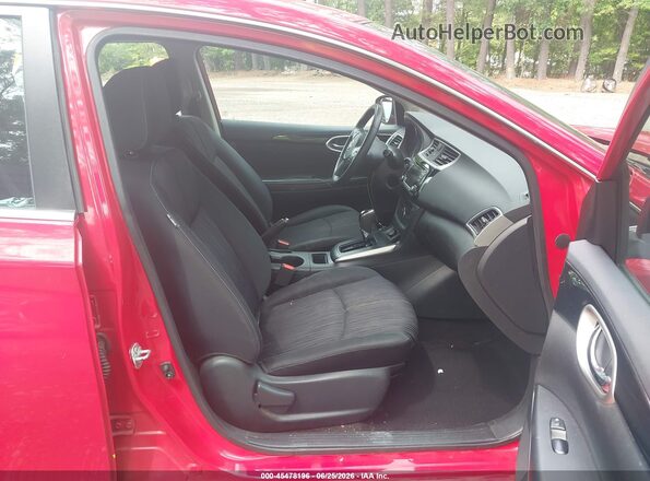 3N1AB7AP5JL642353 2018 NISSAN SENTRA Red Front interior view
