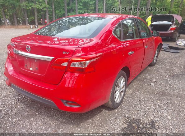 3N1AB7AP5JL642353 2018 NISSAN SENTRA Red Rear right