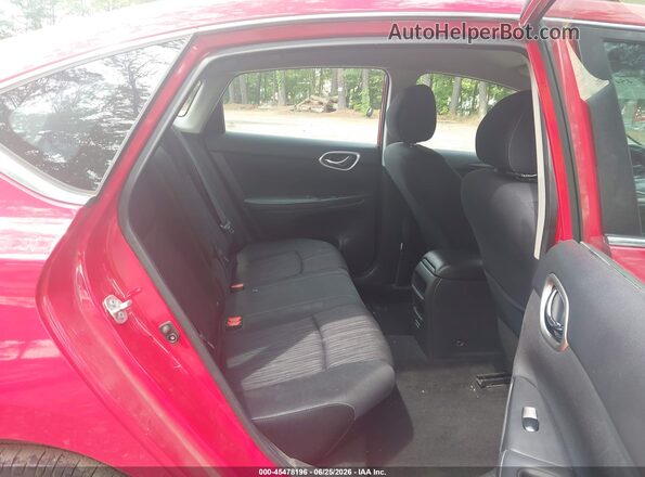 3N1AB7AP5JL642353 2018 NISSAN SENTRA Red VIN sticker view