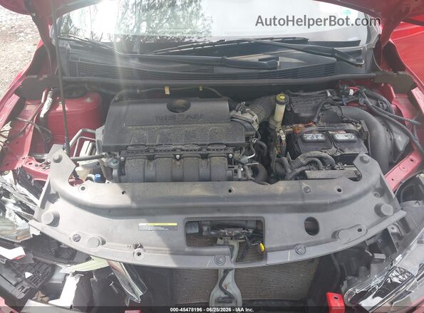 3N1AB7AP5JL642353 2018 NISSAN SENTRA Red Rear view