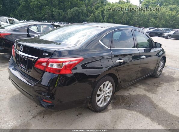 3N1AB7AP5JL652283 2018 NISSAN SENTRA Black Trasero derecho