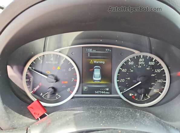 3N1AB7AP5JL653062 2018 NISSAN SENTRA Black Vista del cuadro de instrumentos