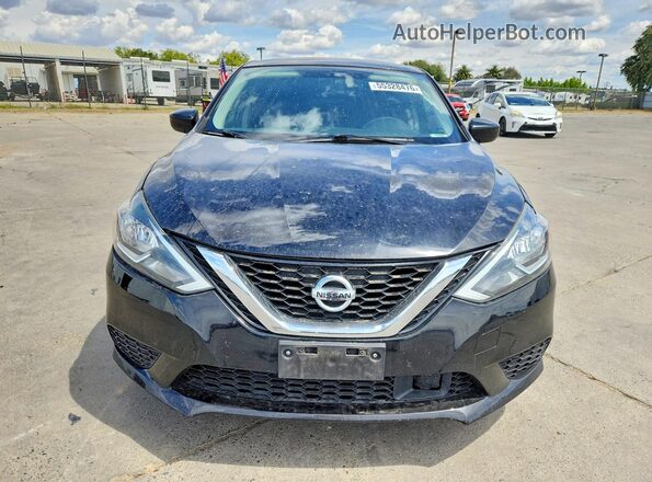 3N1AB7AP5JL653062 2018 NISSAN SENTRA Black Vista frontal