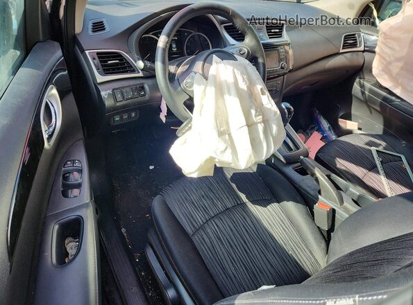 3N1AB7AP5JL653269 2018 NISSAN SENTRA Black Vista del salpicadero