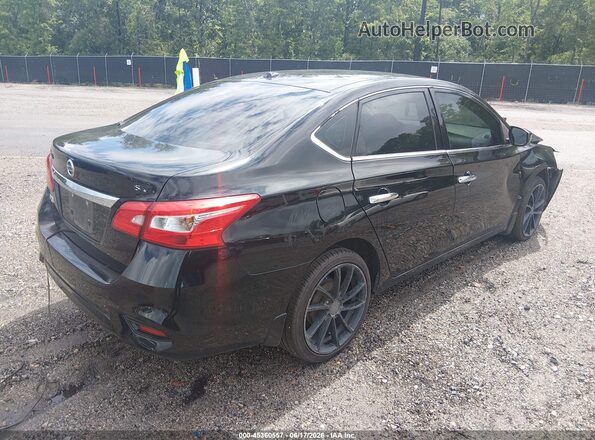 3N1AB7AP5JY213751 2018 NISSAN SENTRA Черный Задняя правая четверть