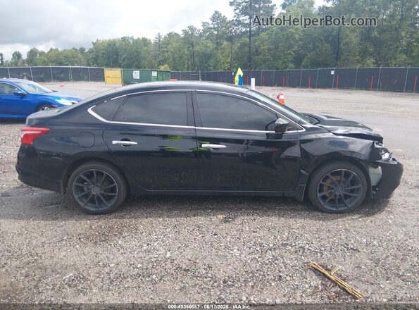 3N1AB7AP5JY213751 2018 NISSAN SENTRA Черный Вид задней части салона