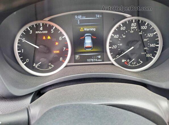 3N1AB7AP5JY217251 2018 NISSAN SENTRA Gray Vista del cuadro de instrumentos