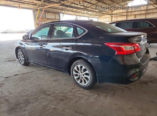 3N1AB7AP5JY227729 2018 NISSAN SENTRA Black Հետևի ձախ